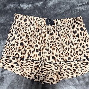 Victoria's Secret Leopard Print Shorts